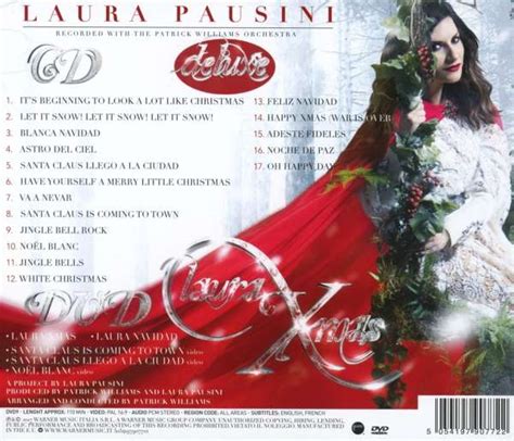 Laura Pausini Laura Xmas Deluxe Edition 1 Cd Und 1 Dvd Jpc