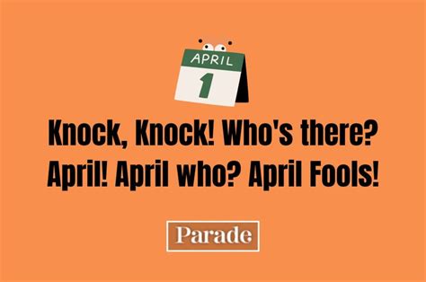 April Fools Jokes Parade