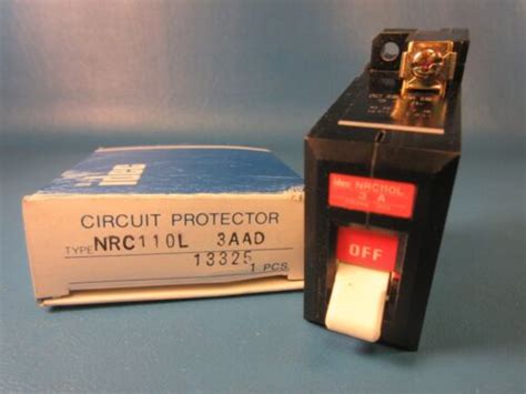 Idec Nrc110l 3aad Circuit Protector Breaker Ebay