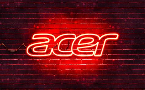 Download Wallpapers 4k Acer Blue Logo Vertical Text B