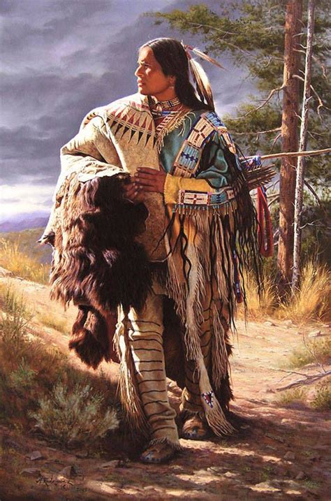 Pinturas realísticas dos índios norte americanos designerGH Mais