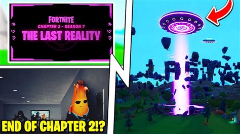 Fortnite Season 7 The Last Reality Trailer Premiere End Of Chapter 2
