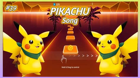 Tiles Hop Pika Pika Pikachu Theme Song Widescreen V Gamer Youtube