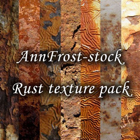 Rust Texture Pack By Annfrost Stock On Deviantart