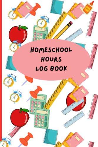 Homeschool Hours Log Book Worksheets For Homeschooling Records