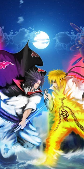 Naruto Vs Sasuke 2807 Wallpaper In 360x720 Resolution