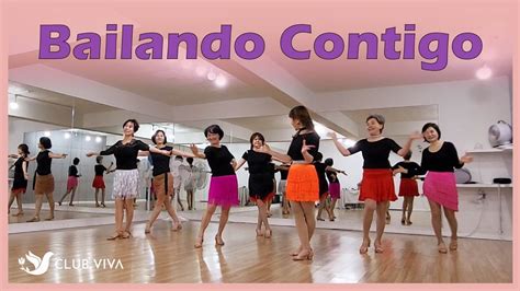 Bailando Contigo Line Dance Beginner Youtube