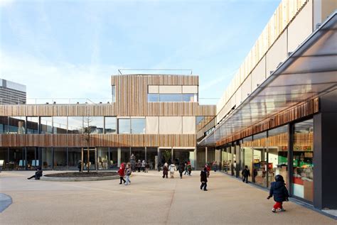 School Center Lucie Aubrac In Nanterre France By Dietmar