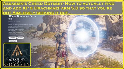 Assassin S Creed Odyssey How To Find And Add Xp Drachmae Farm My Xxx