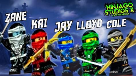 Ninjago Meet The Ninjas All The Ninjas Lloyd Kai Zane Jay And