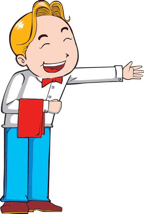 The Best Free Waiter Clipart Images Download From 52 Free Cliparts Of