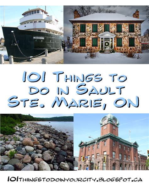 101 Attractions And Activities In Sault Ste Marie On Lake Superior