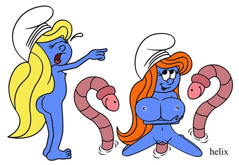 Rule 34 Helix Sassette Smurfette Tagme The Smurfs 1376414