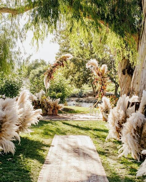 20 Incredible Pampas Grass Wedding Ideas Dpf Part 2