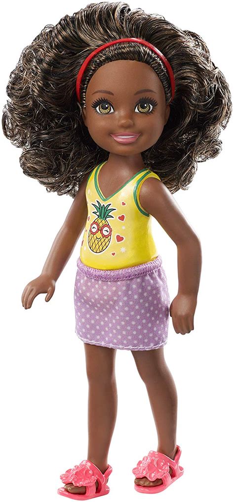 Barbie Fxg76 Club Chelsea Doll 6 Inch Curly Brunette Hair Toptoy