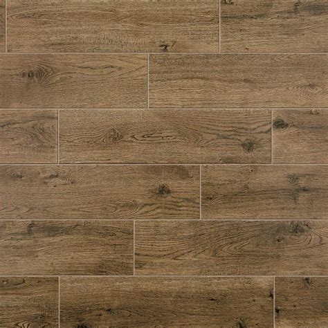 Mohawk Foreverstyle Oak Wood 6 In X 24 In Porcelain Wood Look Floor And