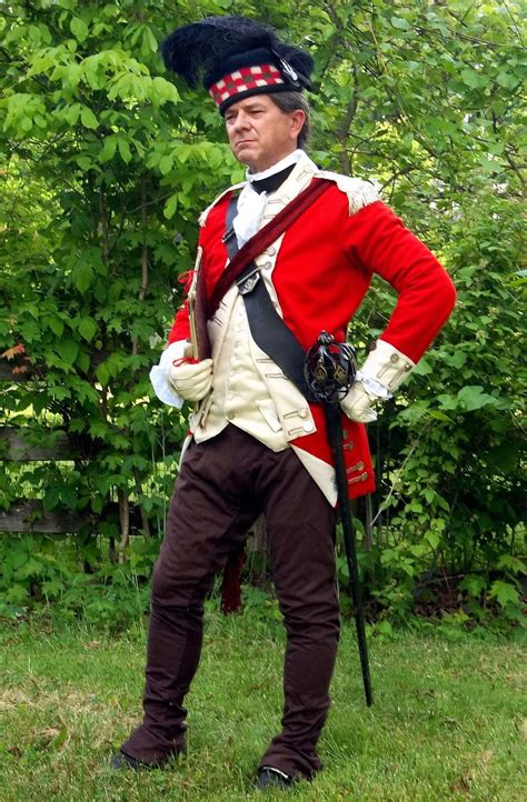 American Revolutionary War American War Red Coats Highlanders