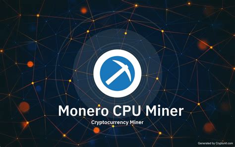 You'll need to have access to very cheap electricity and a cool environment to be profitable with monero mining. Monero CPU Miner Miner | Cryptunit