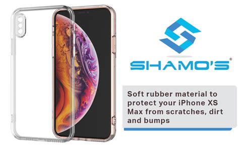 Shamos Iphone Xs Max Case Soft Tpu Material Flexible