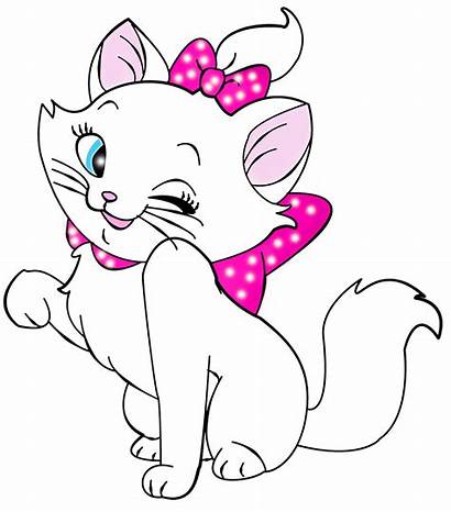 Aristocats Cartoon Kitten Marie Disney Clip Clipart