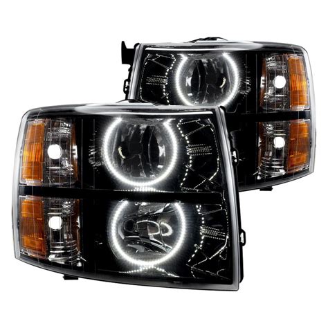 Oracle Lighting® Chevy Silverado 2008 2013 Black Oem Style Headlights