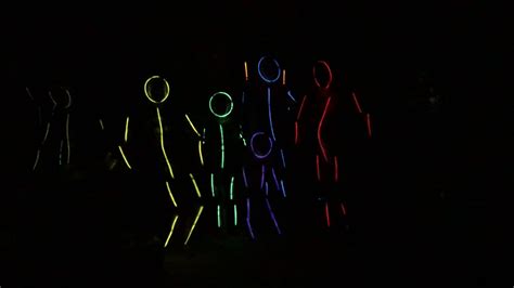 Dancing With Glow Sticks Youtube