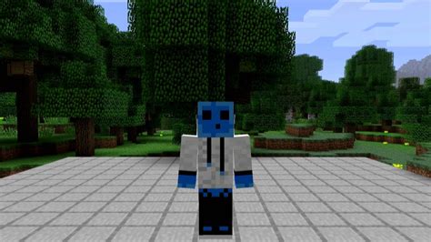 Blue Slime In A Creeper Hoodie Minecraft Skin Spotlight Youtube