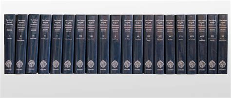 The Oxford English Dictionary Second Edition Complete In Twenty