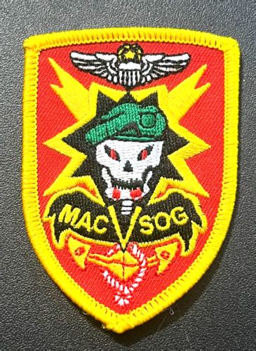Us Army Macvsog Military Assistance Command Vietnam Sog Patch Ebay