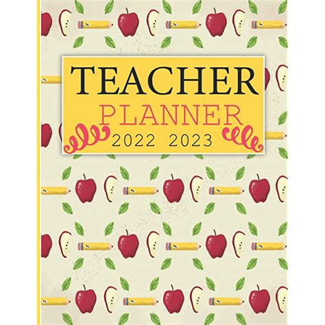 Buy Teacher Planner 2022 2023 Lesson Planner Book For Teachers