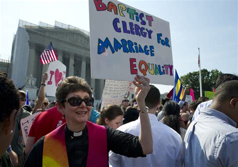 Clergy Who Oppose Same Sex Marriage Should No Longer Get To Be