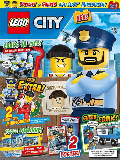 They are the kind of toy that will last forever. LEGO City Magazin: Blue Ocean stellt neues Heft vor ...