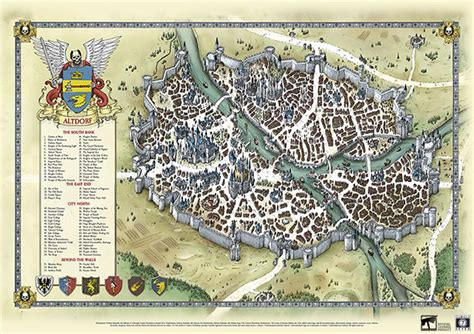 Wfrp Altdorf Map Pre Order Now Live Cubicle 7 Games