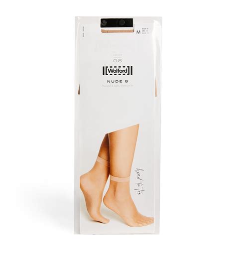 Womens Wolford Neutral Nude 8 Socks Harrods UK