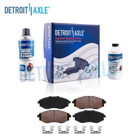 Front Ceramic Brake Pads Hardware For Chevy Epica