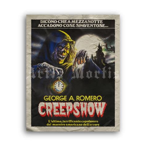 Printable Creepshow By George A Romero 1982 Horror Movie Poster