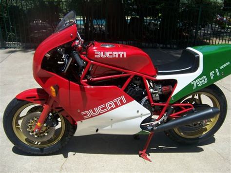 Tri Colored Survivor 1985 Ducati 750 F1a Rare Sportbikesforsale