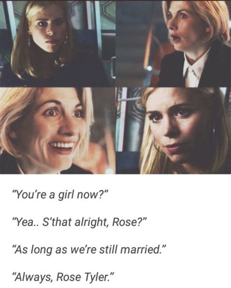The Doctor And Rose Tyler As It Should Be ♡ Doctor Who Rose Tyler Rose And The Doctor Doctor