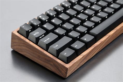 Gh60 Solid Wooden Case Customized Shell Base For 60 Mini Mechanical