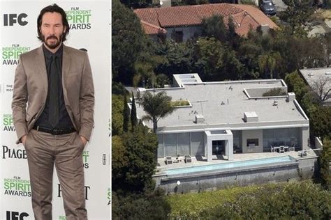 Keanu Reeves Celebrity Houses Los Angeles Homes Hollywood Hills