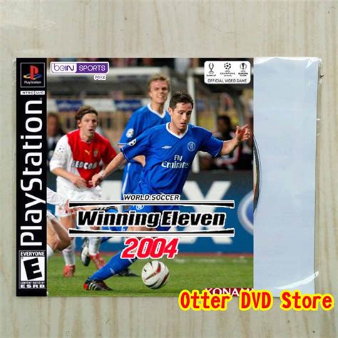 Kaset Cd Game Ps1 Ps 1 Winning Eleven 2004 Multi League Lazada