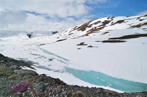 Ice Melting On Snow Glacier Mountain By R9 Ronaldo