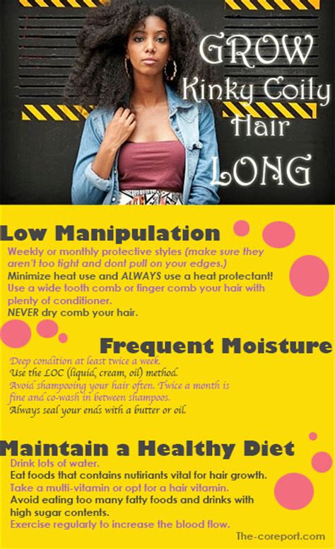 3 Secrets To Grow Your Natural Hair Long The Co Reportthe Co Report