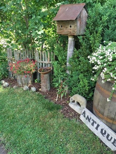 10 Best Wonderful Rustic Garden Decorations And Ideas Country Garden