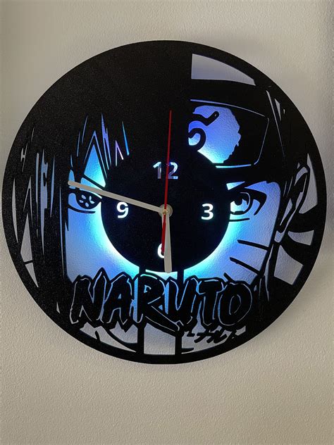 Fichier Stl Naruto Clock 1 🕰️・design à Télécharger Et à Imprimer En 3d