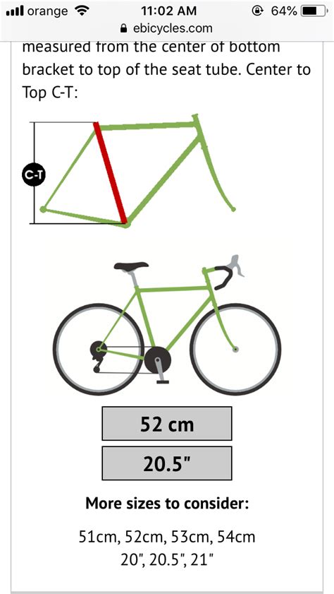 How To Measure A Bike Frame I Love Bicycling Ng
