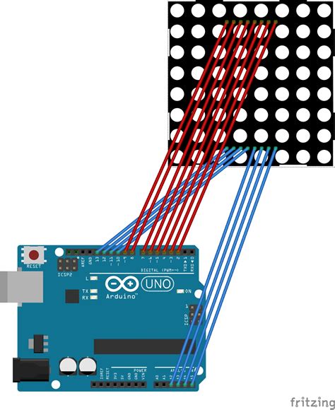 Your Own Shape 8x8 Led Matrix Arduino