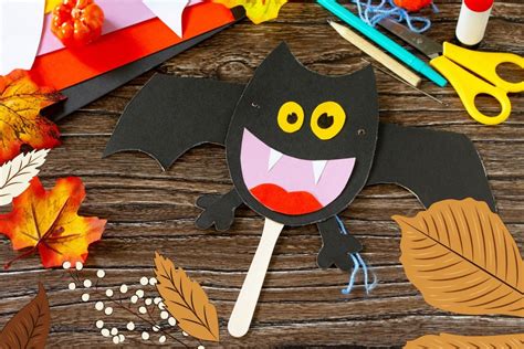Tuto La Crea C'est Moi Chat Halloween - Boo ! ma marionnette pour Halloween | Bricolage halloween facile