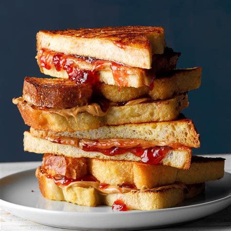 Peanut Butter And Jelly French Toast Recipe How To Make It Taste Of Home
