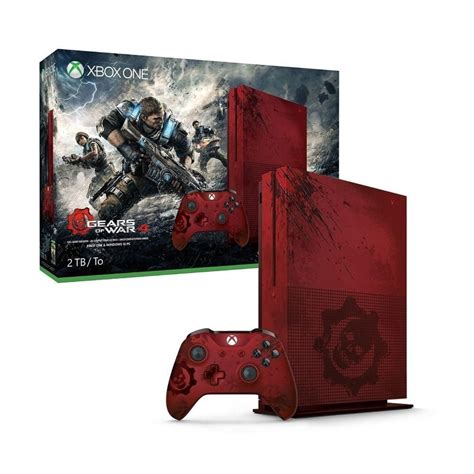 Console Xbox One S 2tb Gears Of War 4 Edição Limitada Império Teixeira